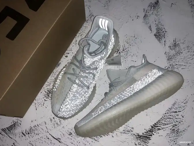 Cloud Boost Reflective V2 White FW5317 350 Adidas Yeezy 0519